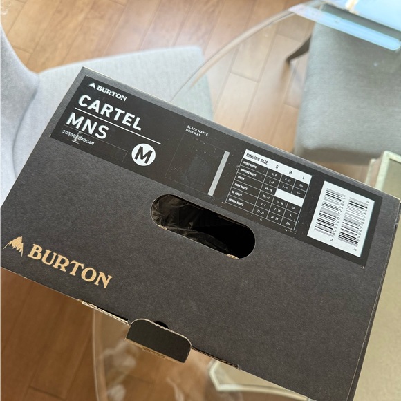 Burton Cartel Men’s Black Snowboard Bindings - Picture 2 of 8